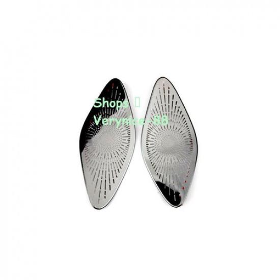 Inner A Post Speaker Frame Cover Trim For Chevrolet Malibu 2016-2021 Black Steel