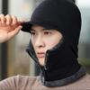 Winter Knitted Headwear Polyester Warm Hat Knit Scarf Combo for Biking Skiing And Outdoor Sports Warm Ushanka