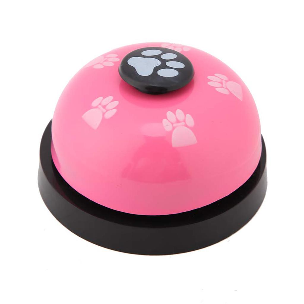 1Pc Pet Toy Training Dinner Small Bell Footprint Dog Toys For Teddy Puppy Pet Call Puppy Accessories Pet Toys