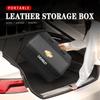 Car Trunk Storage Bag Leather Camping Box Collapsible For Chevrolet Z71 Aveo Impala Lacetti Malibu Sail SS Cruze Sonic Silverado