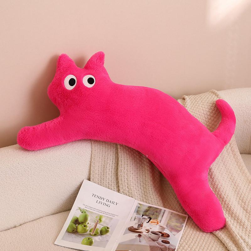 Cat Dopamine Plush Toy Stuffed Animal Pillow Doll Back Cushion 100cm Decoration