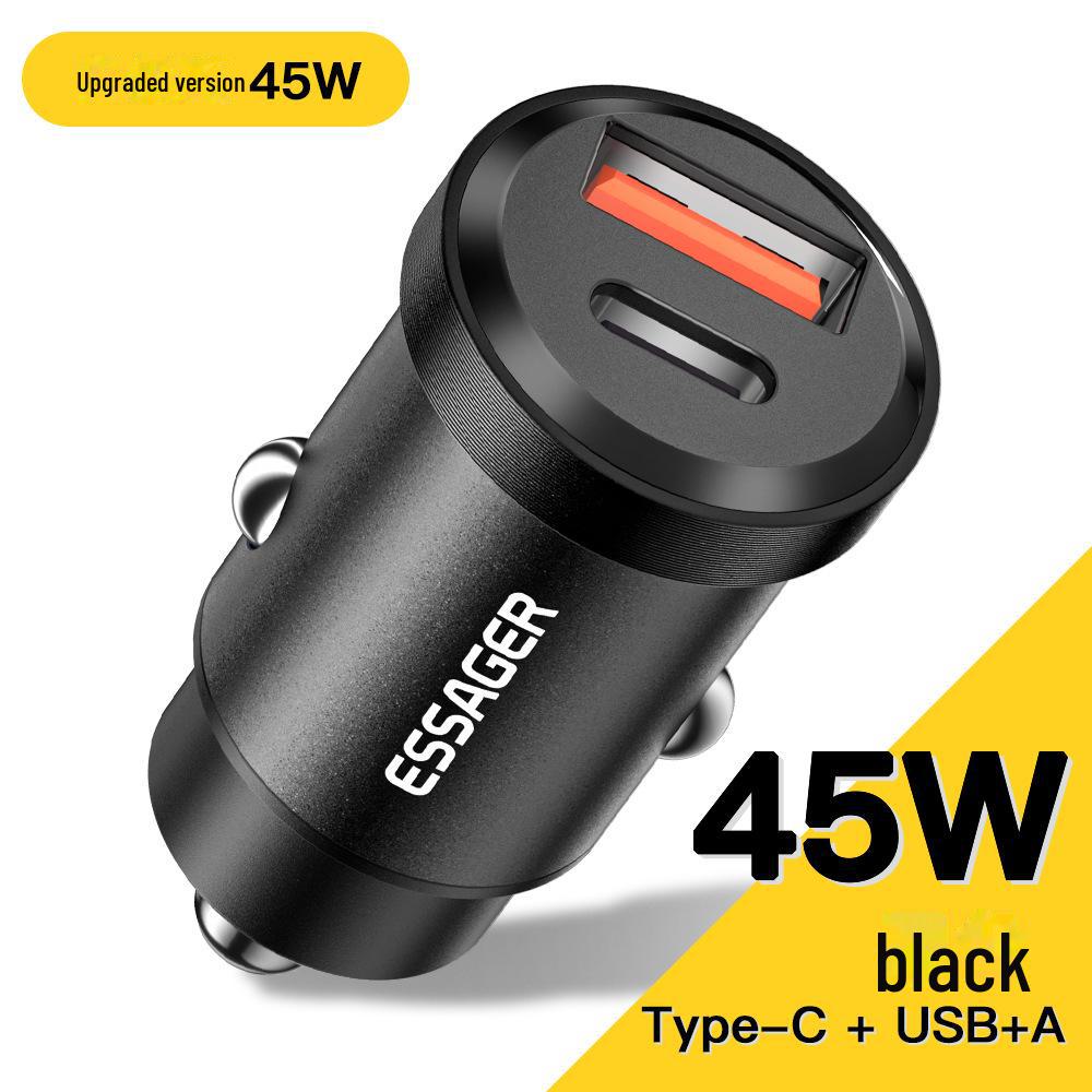 Essager PD30W Podwójna Ładowarka Samochodowa USB z QC3.0