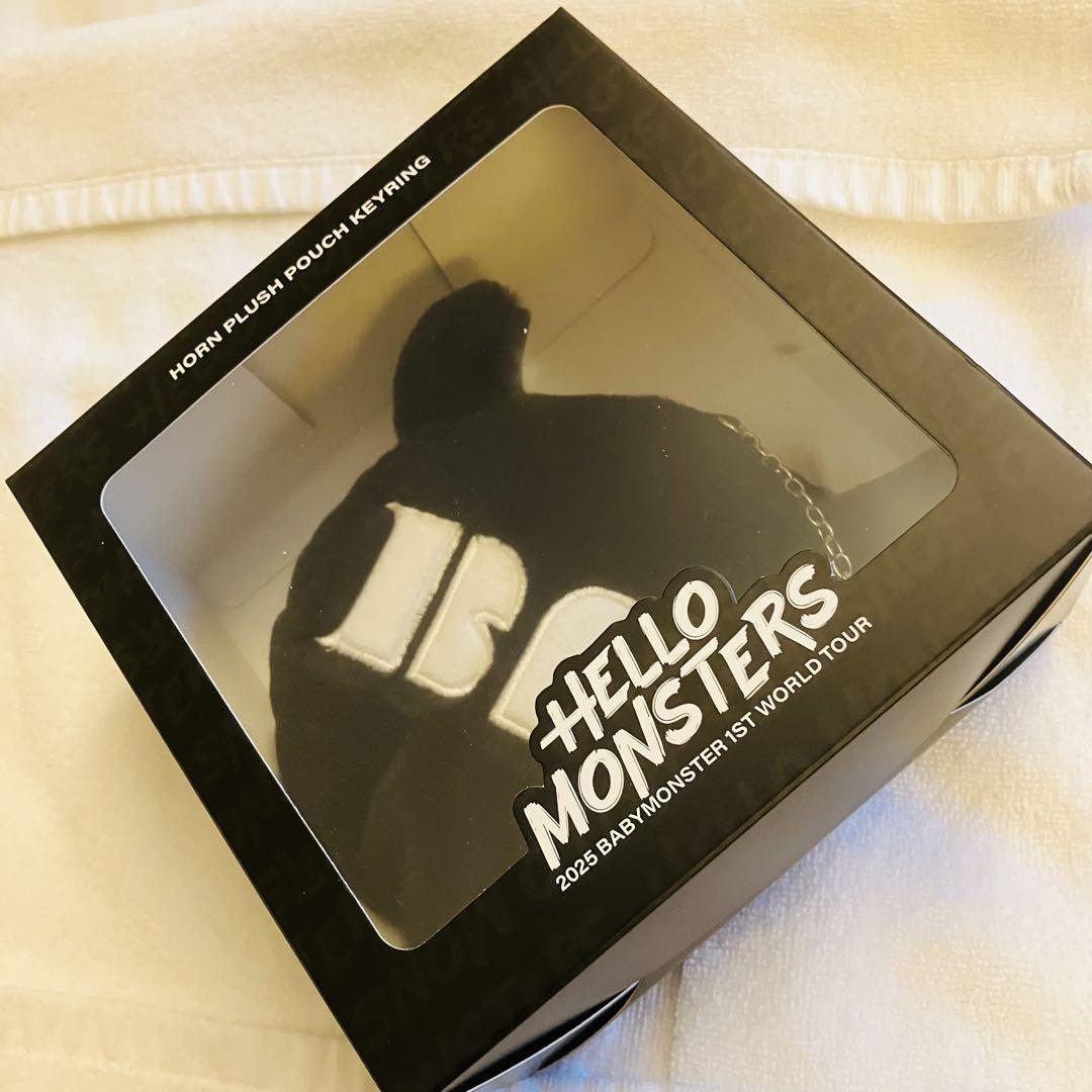 

[Б/У] BABYMONSTER Soul Con Plush Keyring Black