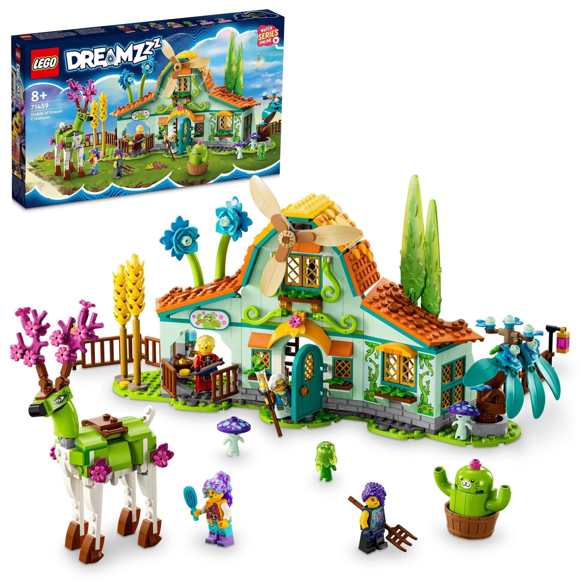 

LEGO Dreams Деревня существ мечты 71459, игрушка из строительных кубиков и подарок для мальчиков и девочек от 8 лет и старше. Фэнтези приключение.