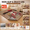 Snoopy Sweet Love Ride Rectangular Rug Nonslip Easyclean Carpet For Kids Bedroom Play Area Home Decor Great Holiday Gift