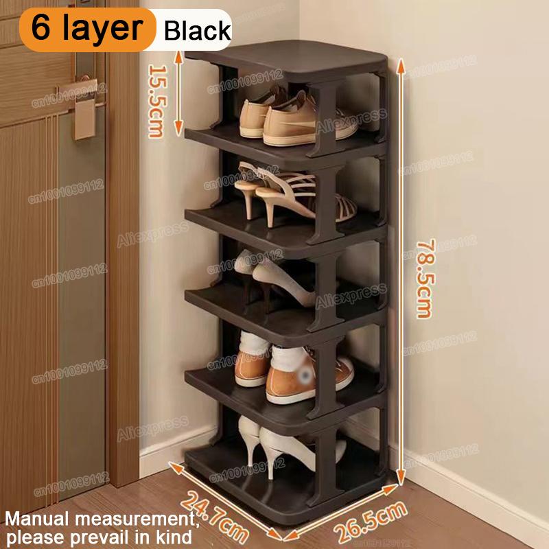 Multi-layer Shoes Storage Rack Minimalist Shoe Organizer for Home Dormitory Saving Space Wall Corner Shoe Cabinets