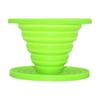 Collapsible Coffee Filter Funnel Heat Resistant Silicone Coffee Funnel Portable Coffee Brewing
