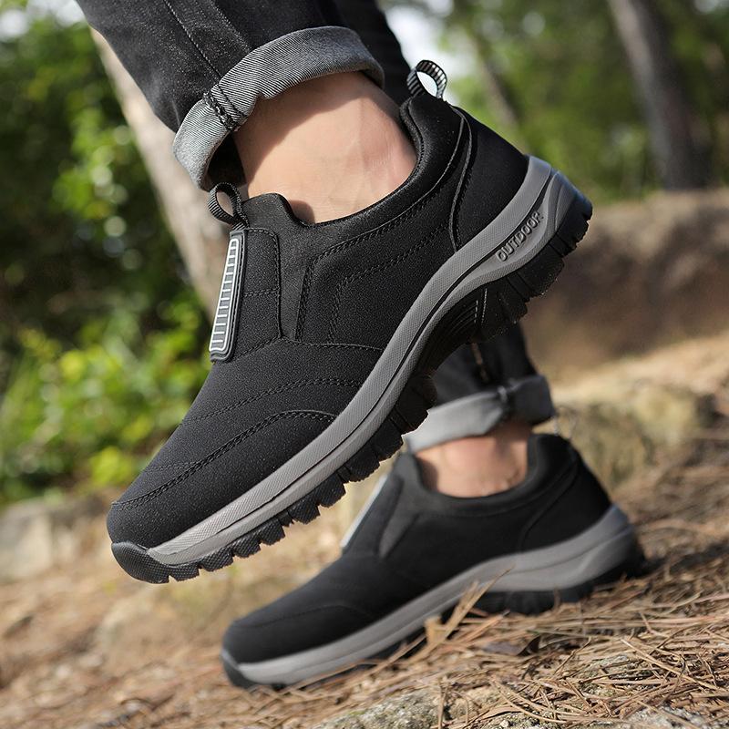 Frühling und Herbst Neue Outdoor Freizeitsport Wanderschuhe Große Größe Bergsteigen Laufschuhe