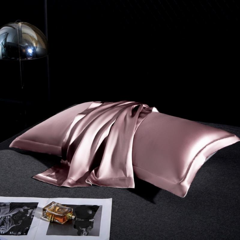 100% Maulbeerseide Luxus Natürliche Schwere Reine Seide Kissenbezug Sommer Kühle Seide Kühlendes Kissenhandtuch Kissenbezug Einzel Doppel