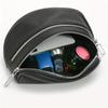 Marsupio alla moda con ampia tracolla, Borsa da petto casual a strati con cerniera multipla, Borsa a tracolla sportiva versatile