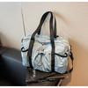 Casual Cloth Bag Messenger Bag Large Capacity Short Business Trip Shoulder Bag Portable Handbag
