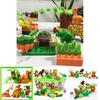 Dinosaur Building Blocks Set For Kids With Large Abs Plastic Pieces For Creative Play