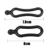 10pcs Bicycle O-ring Silicone Strap For Bicycle Lamp Headlamp Rubber Ring Fixing Ring