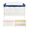 3Pcs Bumper Strip Crib Edge Protector Thick Padding for Baby Head And Teeth Protection Soft Baby Crib Teething Rail Guard Cover Baby Nursery Bedding
