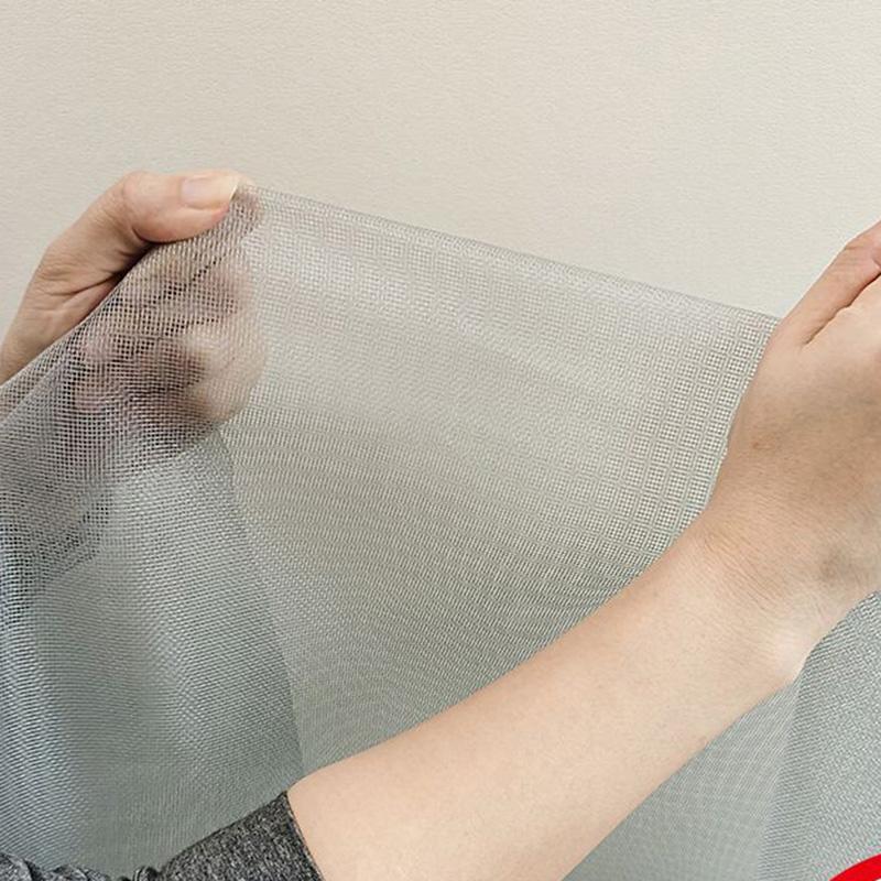 60*100CM Raamhor Zelfklevend Muggenhor voor Raam Geen Boren Muggennet voor Keuken Slaapkamer Badkamer