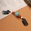 Tibetan Natural Stone Woven Hairpin Retro Personalized Niche Edge Clip Hair Accessories Tibetan Exotic Women's Headdress