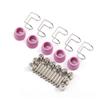 Electrode Tip Nozzle Kit 30pcs Consumable Professional Plasma Cutting Accessories Guide Ring Shielding Cup for SG55 AG-60 Torch
