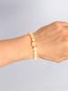 Natural Stone Citrine Braceet For Women Faceted Square Beads Chakra Healing Jewelry Brings Vigour Wealth Yellow Crystal Jewelry