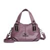 Handbag Women's PU Shoulder Bag Middle-aged And Elderly Mother Bag