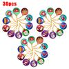 10/20/30pcs DIY Full Drills Diamond Painting Christmas Tree Pendant Hanging Ornament Christmas Decoration Natal Navided