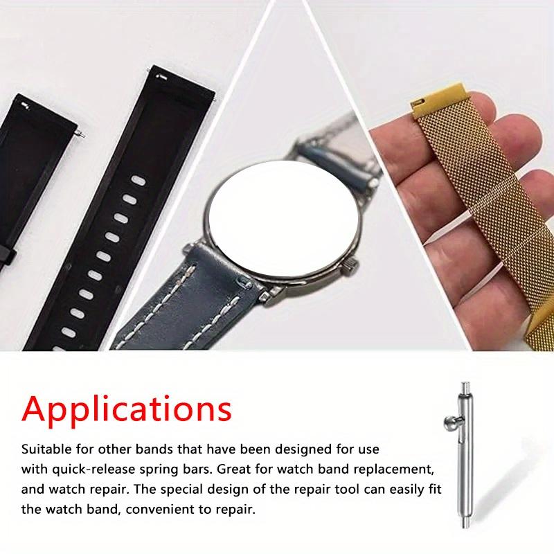 30pcs Quick Release Pins 1.5mm Diameter Watchband Pin for Smart Watch 18mm 20mm 22mm Strap Spring Bar Band Accessories