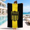 Toalla de Playa con Emblema del Club de Fútbol Peñarol, Secado Rápido, Fácil de Cuidar, Adecuada tanto para Fitness como para Vacaciones en la Playa, Esencial Deportivo