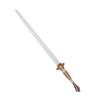 3D Printed Cosplay Costume Sword Retractable Anime Sword Toy Prop with Rune for Movie Collectors Collectible Fan Gift