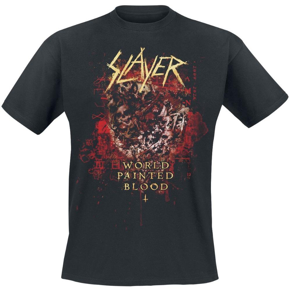 Y2k Summer Slayer Graphic Cotton Band Shirt Unisex Summer Short Sleeve Fashion Brand Tee Luxury Casual Vintage