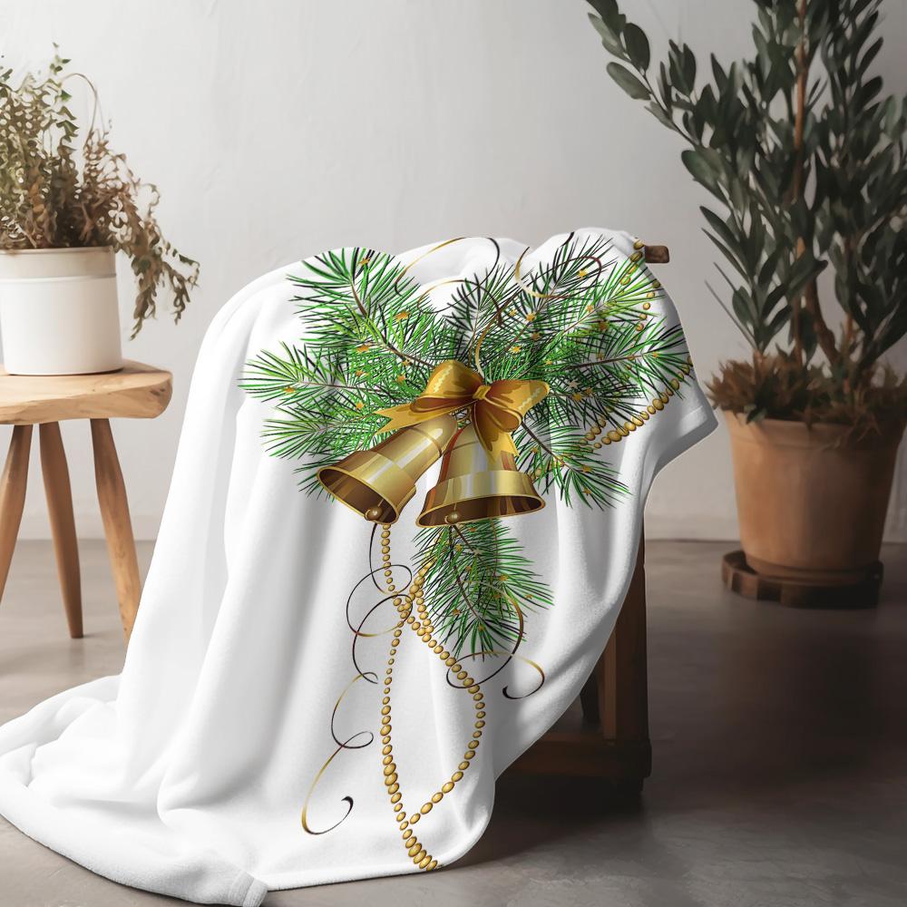 Tuniu Soft Fleece Blanket for Sofa Bed Room Throw Blanket Warm Cozy Bed Cover Decorative Throw Blanket 75x90cm