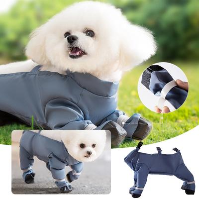 Dog Winter Clothes Pet Shoes Outing Accessories Dog Shoes Windproof Dirt Four Seasons Universal Accessories For Dogs Jacket