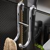 Handtuchhalter Glastür Duschhaken Starke Tragfähigkeit Einfache Installation S-förmiger Badezimmer-Bademantel-Aufhängerhaken