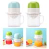 Measuring Cup Juice Container 450ml Citrus Juicer for Kitchen Picnic Camping blue