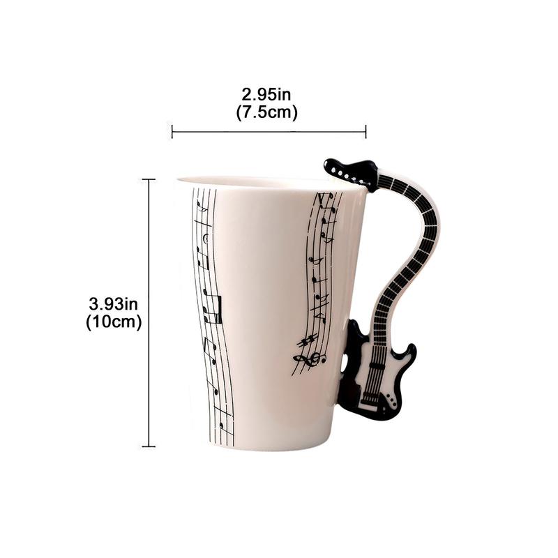 Musicians Coffee Cups 10 Creative Design Guitar Cups Electric Guitar Ovens Creative Home Portable Home Cups