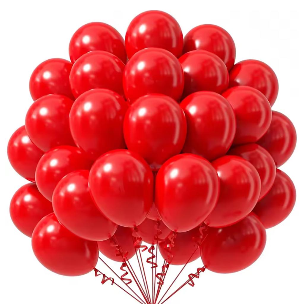 Hot Pink Balloons 12/10inch Baby Pink Latex Balloon Royal Blue Red Green Globos Baby Shower Birthday Party Christmas Decorations