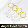 1pcs PP Plastic Side Mount Float Switch Corrosion Resistant 0-110V Liquid Level Sensor Water Level Control Industrial Use