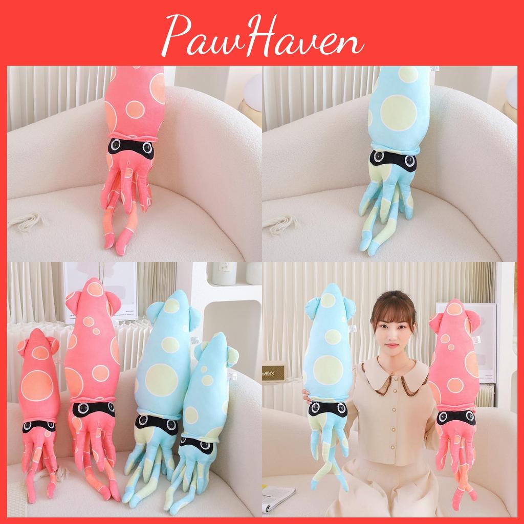 Cartoon Plush Squid Octopus Stuffed Animal Doll Children Birthday Pillow Gifts