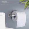 Mount Wall Toilet Self Adhesive Stick Roll Holders Polished Stainless Steel