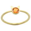 Marie-Helene De Taillac 22KYG Fire Opal Little Cat Ring 0.15ct Ring Ring 7 goldUsed