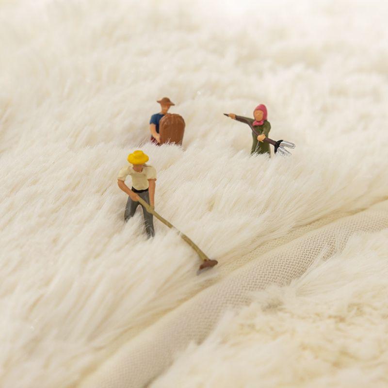 Winter-Ledersofakissen, verdickter Plüsch, rutschfester Bezug, für alle Jahreszeiten, universeller Winter, leichtes Luxus- und Schlichtheitskissen