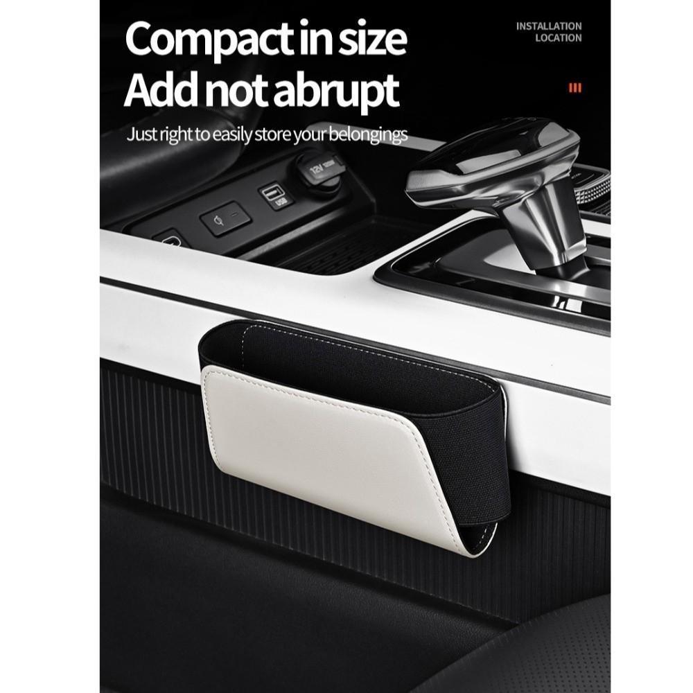 Self Adhesive Car Adhesive Storage Box Pocket Bags Cards Phone Key Sticky Pouch Daily Commute