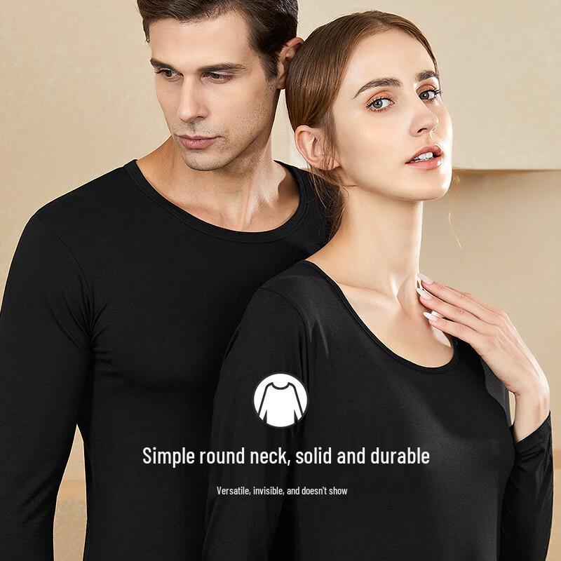 LANGSHA Women's Modal Cotton Lightweight Thermal Underwear Set