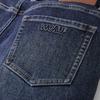 Septwolves Men's Lycra Washed Straight-Leg Jeans