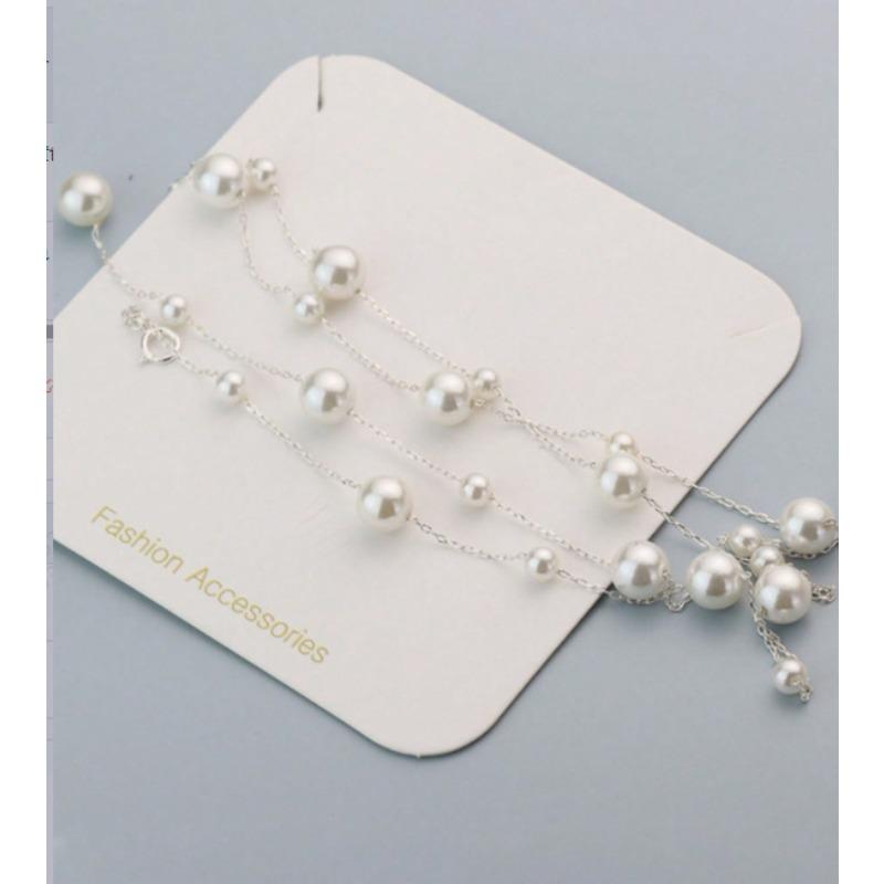 Y-shaped Pearl Necklace, Fashionable and Exquisite Temperament, Simple and Versatile, Fresh and Sweet Niche Neck Chain 2026