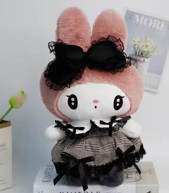 Cute Anime Cat Plush Toy Soft Stuffed Animal Pillow Kawaii Doll Birthday Gift For Girls