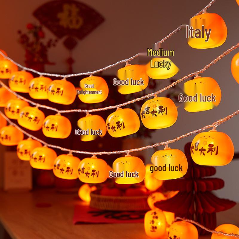2025 Year of the Snake Festive Decor: Spring Festival String Lights & Ornaments for New Year Atmosphere