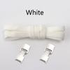 No Tie Shoe Laces Flat Metal Buckle Elastic Shoelaces Casual Shoes for Men and Women Lazy Shoelace Rubber Band Shoestring