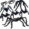 Halloween New Spider Web Triangle Web Simulation Extra Large Plush Spider Ghost Festival Indoor and Outdoor Decoration Road