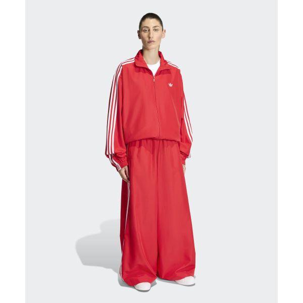 adidas Originals Adilenium Striped Logo Stand Collar Zip Long Sleeve Jacket Women Jackets KD6296