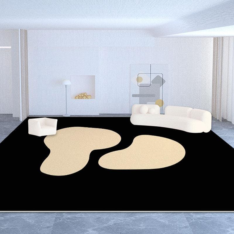 Abstract Living Room Rugs Large Area Floor Mat Short Plush Light Luxury Home Decoration Carpet Bedroom Rug Alfombra Salón Grande