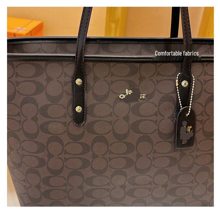 2025 Women’s Versatile Large Capacity Mother-Child Tote: Fashionable Commute Shoulder Handbag